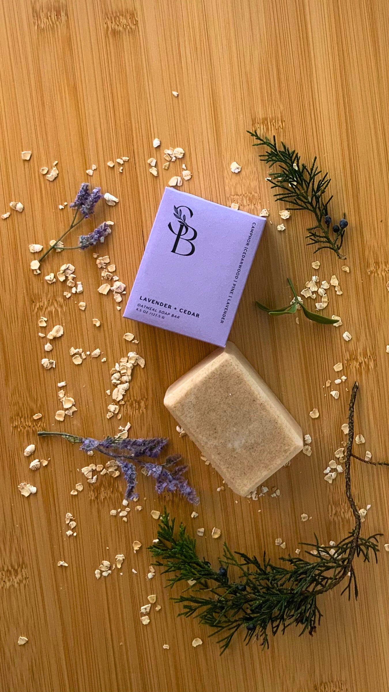 LAVENDER + CEDAR
